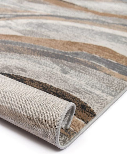 Viokarpet Fanci If36a Килим Правоъгълен Бял - Тъмносив 200x250см
