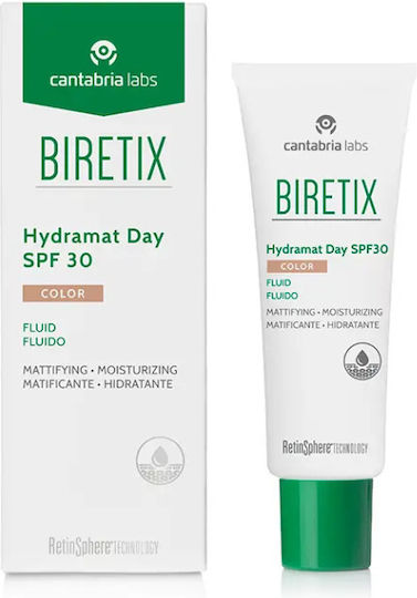 Cantabria labs Biretix Хидратиращ Дневен Крем за Лице с SPF30 50ml