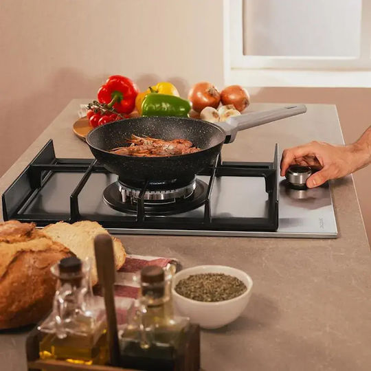 Cecotec Bolero Squad G 1400 F Plită Pe Gaz Autonomă 29.5x51cm Argintie