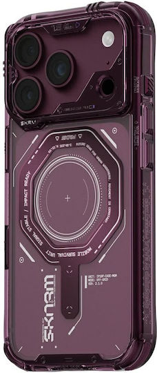 Skinarma Magma Back Cover Metalic Burgundy iPhone 18 Pro / 17 Pro