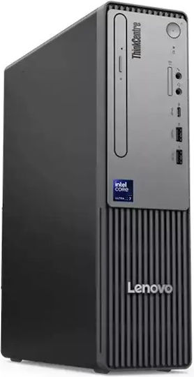 Lenovo Neo 50s Gen 6 SFF Настолен компютър (Ultra 3-205/16GB DDR5/1TB SSD/W10 Pro) с Клавиатура (BG)
