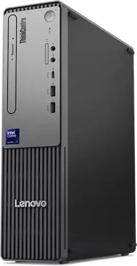 Lenovo Neo 50s Gen 6 SFF Настолен компютър (Ultra 3-205/16GB DDR5/1TB SSD/W10 Pro) с Клавиатура (BG)