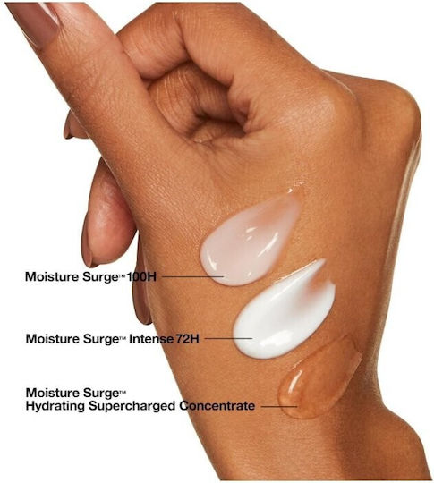 Clinique Moisture Surge Автоматично Презареждащ Богат 72-Часов Хидратиращ Гел За Лице С Хиалуронова Киселина И Алое Вера 75мл