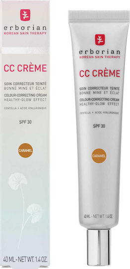 CC Light 24ωρη Κρέμα Προσώπου Ημέρας με SPF30 για Ενυδάτωση & Λάμψη με Υαλουρονικό Οξύ & Βιταμίνη E 40ml