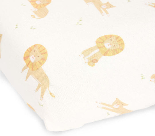 Little Dutch με Λάστιχο Safari Leo Εκρού 60x120εκ. Little Dutch με Λάστιχο Safari Leo Εκρού 60x120εκ.