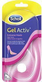 Scholl Gel Activ Extreme Heels Tălpi Metatarsiene din Silicon pentru Tocuri 2 buc