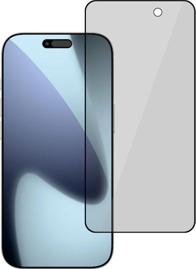 Tempered Glass 10x Privacy Titanium Pentru iPhone 17 Pro Max