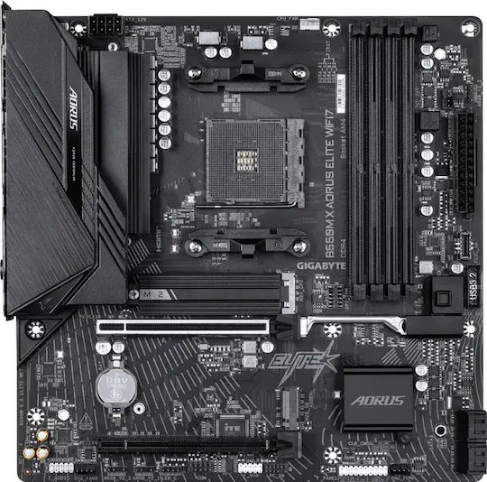 Gigabyte B550M X Aorus Elite WIFI7 Mutterplatine Micro ATX mit AMD AM4 Steckdose