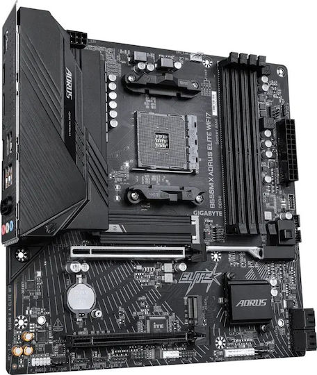 Gigabyte B550M X Aorus Elite WIFI7 Mutterplatine Micro ATX mit AMD AM4 Steckdose