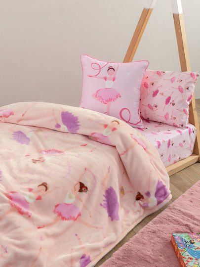 Palamaiki Mk785 Set Kids Duvet Cover Single with Pillowcase My Kingdom 160x240cm