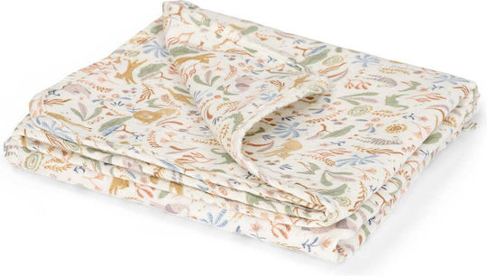 Little Dutch Cot Blanket Safari Wonders Beige 110x140cm