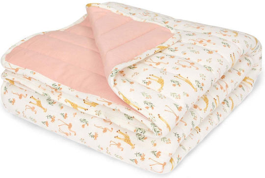 Little Dutch Blooming Safari Beige Blanket 110x140cm