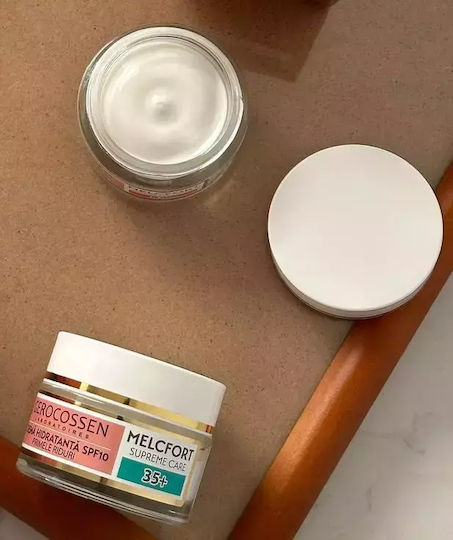 Gerocossen Creme de Față Hidratare de Zi cu Factor de Protecție Solară 10 și Slime de Melc 50ml