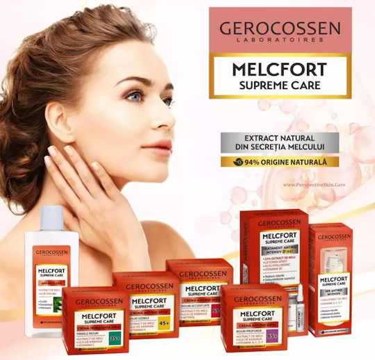 Gerocossen Creme de Față Hidratare de Zi cu Factor de Protecție Solară 10 și Slime de Melc 50ml