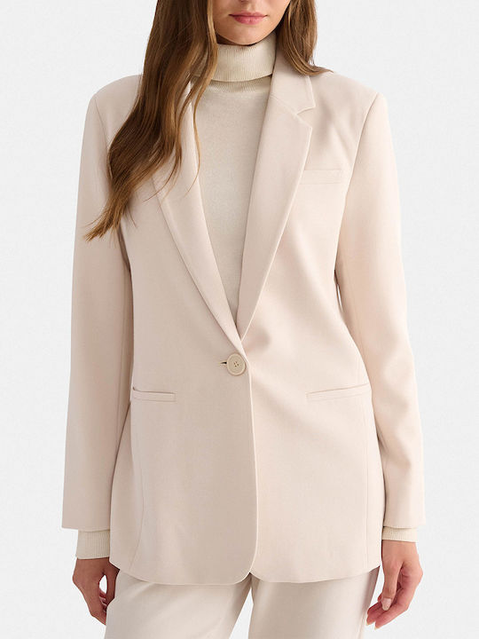attrattivo Damen Blazer Cream