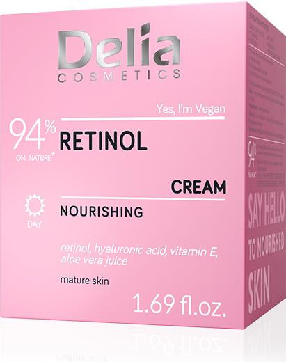 Retinol Creme Gesicht Tag mit Aloe Vera
