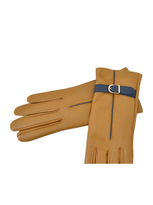 Brown Women's Leather Gloves