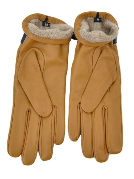 Brown Women's Leather Gloves