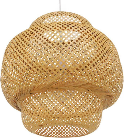 VenCore Κρεμαστό Φωτιστικό Boho Πλέγμα με Ντουί E27 56x56x54εκ.