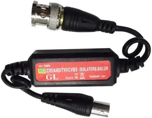 Tele Video-Signal-Erdungsisolator Anschlussstecker für CCTV-Systeme GLI-106