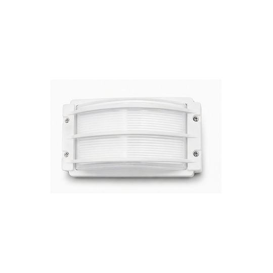 Elvhx Επιτοίχια Εξωτερική Πλαφονιέρα E27 26.4x12.8x11.8εκ.