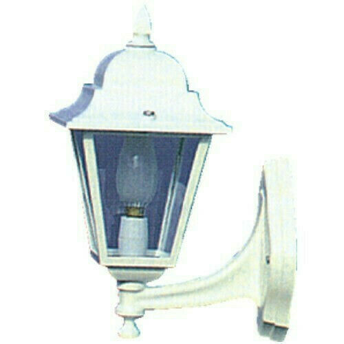 Elvhx Wall-Mounted Outdoor Lighting Lantern White Elvhx Wall-Mounted Outdoor Lighting Lantern White