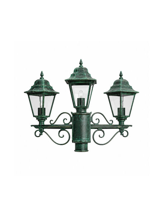 Elvhx Outdoor Floor Lamp Post LED Exterior Black