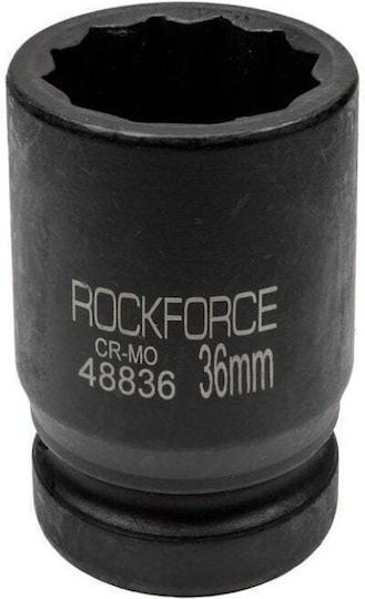Rockforce Pneumatic Socket With 1" Frame Host Diameter 36 / 1"