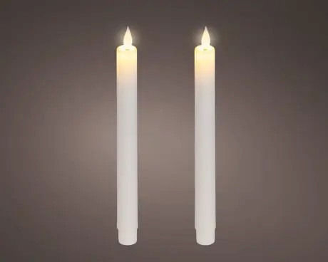 Lumineo Decorative Lamp Wax Polish Beige 2pcs