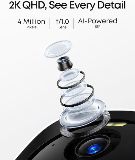 Eufy E40 Add-on Camera IP Камера за наблюдение Wi-Fi Full HD+ 4MP Водоустойчива На батерия