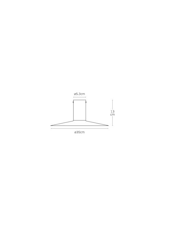 VK Lighting Deckenleuchte Grün mit Fassung GU10