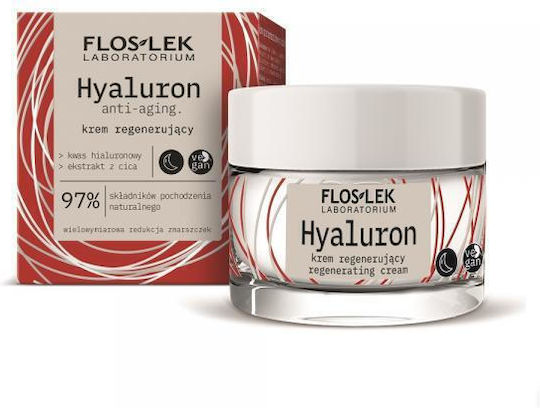 FlosLek Hyaluron Cream Face Night with Centella Asiatica 50ml
