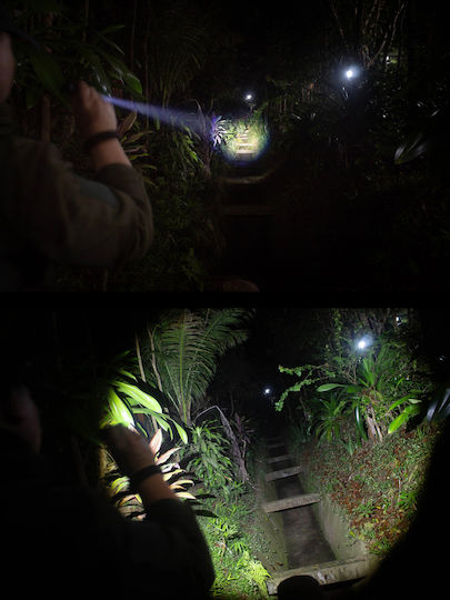 Speras Rechargeable LED Flash Light IP67 with Maximum Brightness 1000lm