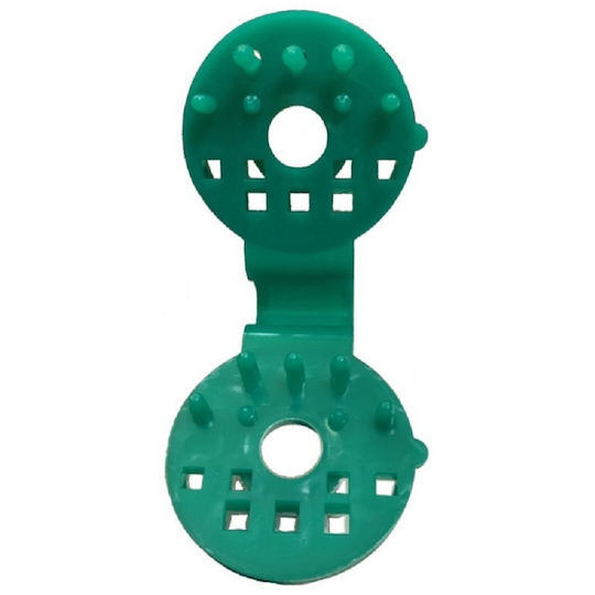 Bradas Garden Fencing Supplies from Plastic 10 Pieces Green