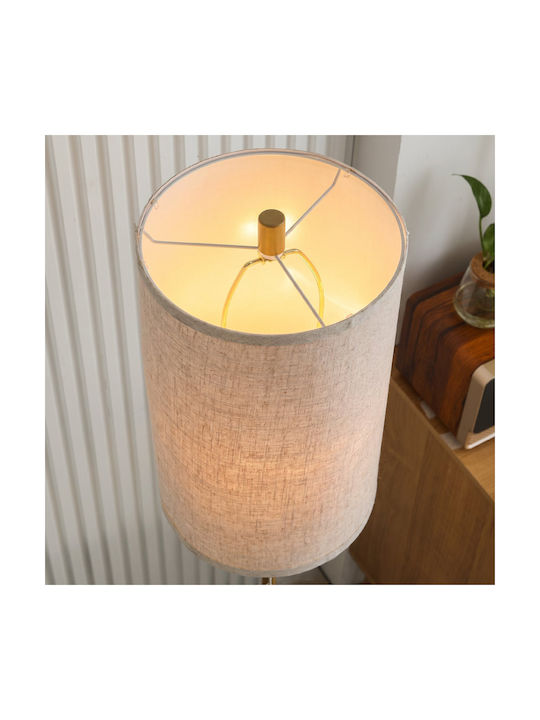 HomCom Floor Lamp Gold