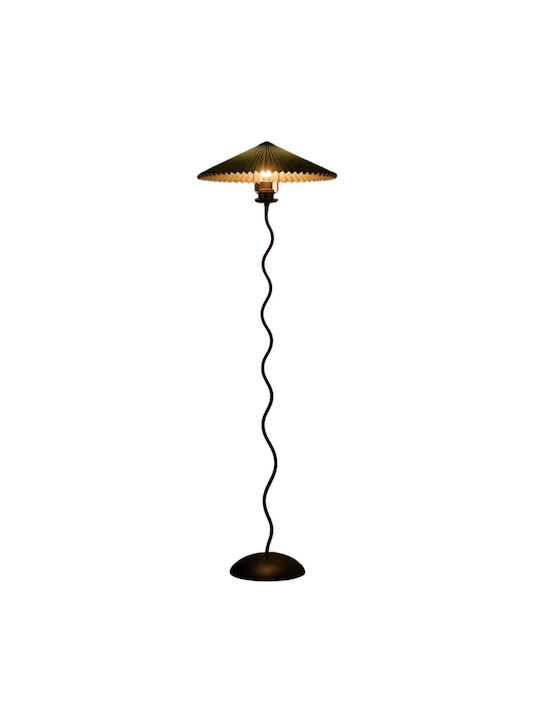 Led7 Floor Lamp H150xW43cm. with Socket for Bulb E27 Green