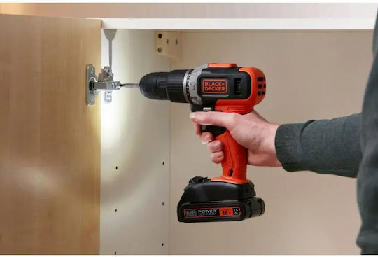 Black & Decker Mașină de găurit Baterie 18V BCKSB02