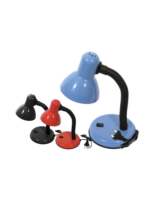 HOMie Office Lamp with Flexible Arm for Socket E27 in Blue Color
