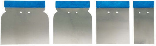Vorel Spatula Inox cu Mâner de Plastic Set 4buc 06290
