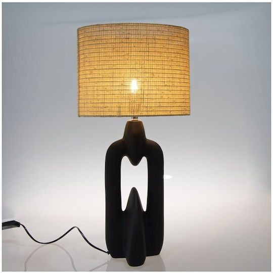 Tischlampen mit Schwarzem Hut