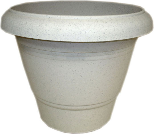 Atmosphera Festone Plastic Gray Flower Pot 54x54x44cm 10.04.0207A