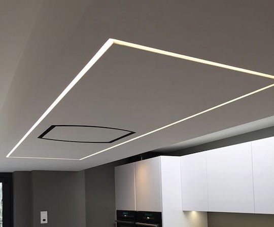 VK Lighting LED Линейно Осветително Тяло Стена 31W Неутрално Бяло IP20 М141xВ6.5см