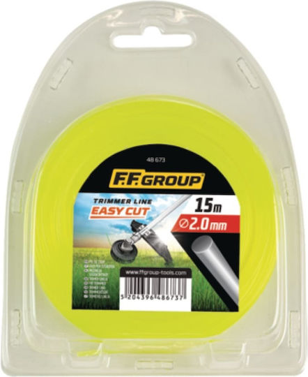 FFG 48672 Метална верижка Кръгла Дължина 1.6м и Дебелина 15мм