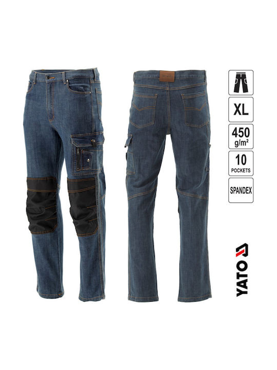 Yato Work Trousers Jeans Blue