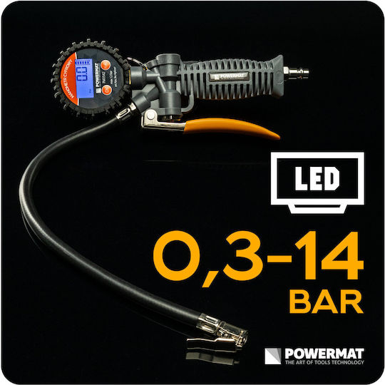 Pump Gun 60mm LCD Luftdruckmessgerät Pm-pdpm-1t