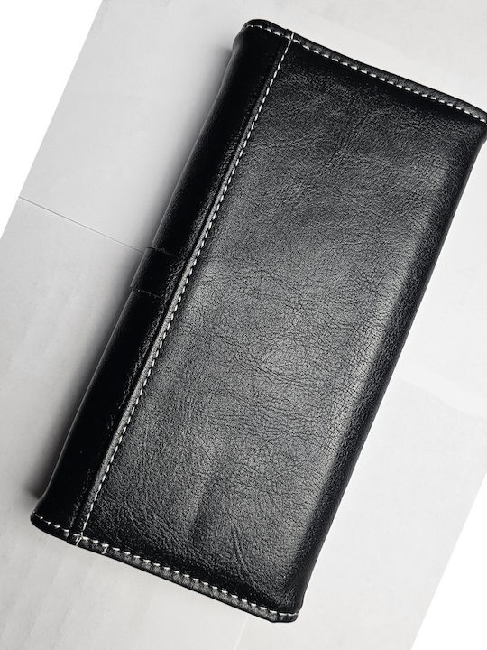 Μεγάλο Γυναικείο Πορτοφόλι με RFID Μαύρο
