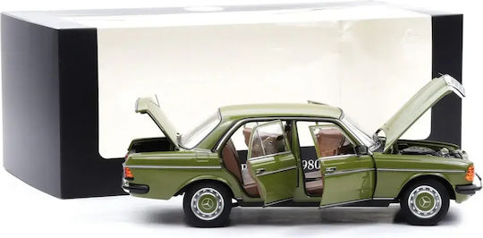 Mercedes-Benz Modell Auto 200 W123 Grün Maßstab 1:18 Norev Händler Edition