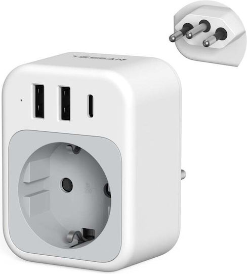 Tessan Adaptor de priză din Grecia în Elveția