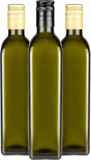 10x Bimberek Wein-/Getränkeflaschen Marasca Olive 500ml