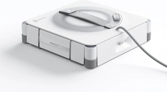 Ecovacs Καθαριστής Τζαμιών Ρομπότ Μπαταρίας Λευκός